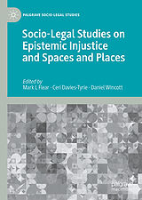 Fester Einband Socio-Legal Studies on Epistemic Injustice and Spaces and Places von 