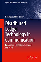 Fester Einband Distributed Ledger Technology in Communication von 