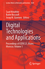 Kartonierter Einband Digital Technologies and Applications von 