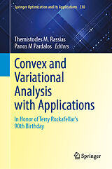 Fester Einband Convex and Variational Analysis with Applications von 