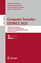 Kartonierter Einband Computer Security - ESORICS 2025 von 