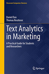 Fester Einband Text Analytics in Marketing von Daniel Dan, Thomas Reutterer