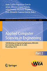 Kartonierter Einband Applied Computer Sciences in Engineering von 