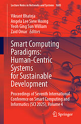 Kartonierter Einband Smart Computing Paradigms: Human-Centric Systems for Sustainable Development von 