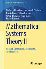 Fester Einband Mathematical Systems Theory II von Diederich Hinrichsen, Anthony J. Pritchard, Fritz Colonius