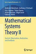 E-Book (pdf) Mathematical Systems Theory II von Diederich Hinrichsen, Anthony J. Pritchard, Fritz Colonius