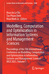 Kartonierter Einband Modelling, Computation and Optimization in Information Systems and Management Sciences von 