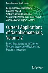 Fester Einband Current Applications of Nanobiomaterials, Volume 2 von 