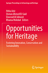 Fester Einband Opportunities for Heritage von 