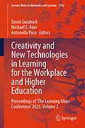 E-Book (pdf) Creativity and New Technologies in Learning for the Workplace and Higher Education von 