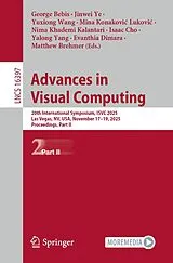 Kartonierter Einband Advances in Visual Computing von 