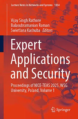 E-Book (pdf) Expert Applications and Security von 