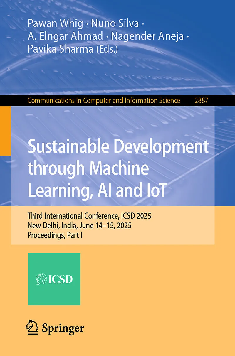 Sustainable Development through Machine Learning, AI and IoT by ...