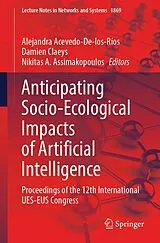 Kartonierter Einband Anticipating Socio-Ecological Impacts of Artificial Intelligence von
