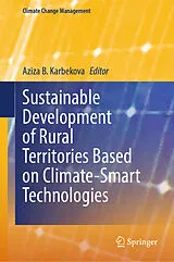 Fester Einband Sustainable development of rural territories based on climate-smart technologies von 