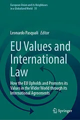 Fester Einband EU Values and International Law von 