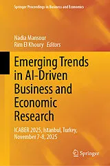Fester Einband Emerging Trends in AI-Driven Business and Economic Research von 