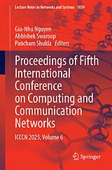 Kartonierter Einband Proceedings of Fifth International Conference on Computing and Communication Networks von 
