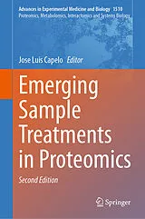 Fester Einband Emerging Sample Treatments in Proteomics von 