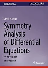 Fester Einband Symmetry Analysis of Differential Equations von Daniel J. Arrigo