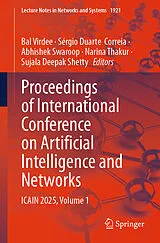 Kartonierter Einband Proceedings of International Conference on Artificial Intelligence and Networks von 