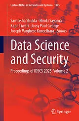 Kartonierter Einband Data Science and Security von 