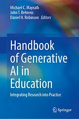 Fester Einband Handbook of Generative AI in Education von 