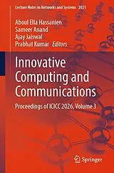 Kartonierter Einband Innovative Computing and Communications von