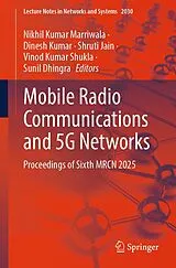 Kartonierter Einband Mobile Radio Communications and 5G Networks von 