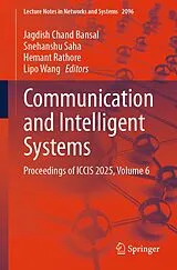 Kartonierter Einband Communication and Intelligent Systems von
