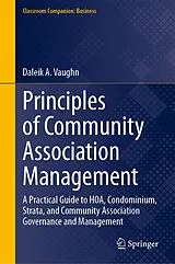 Fester Einband Principles of Community Association Management von Daleik A. Vaughn