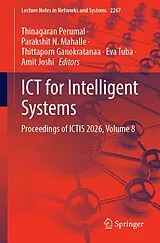 Kartonierter Einband ICT for Intelligent Systems von 