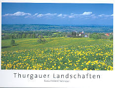 Fester Einband Thurgauer Landschaften von Herbert Haltmeier