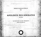 Audio CD (CD/SACD) Apologie des Sokrates von Platon