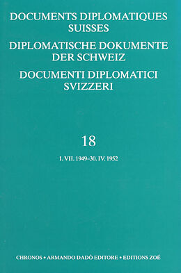 Fester Einband Diplomatische Dokumente der Schweiz 1945-1961 /Documents diplomatics... / Diplomatische Dokumente der Schweiz 1945-1961 /Documents diplomatics... von 