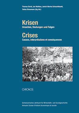 Fester Einband Krisen  Crises von Thomas David, Jon Mathieu