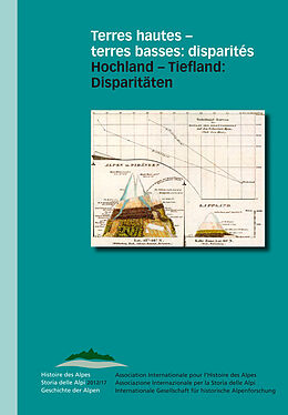 Kartonierter Einband Hochland  Tiefland: Disparitäten / Terres hautes  terres basses: disparités von 