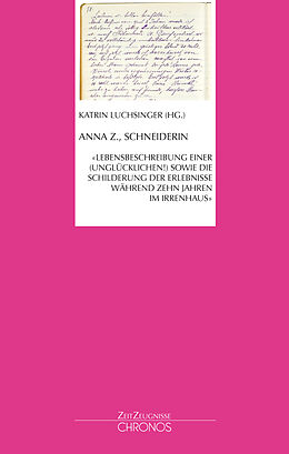 Paperback Anna Z., Schneiderin von 