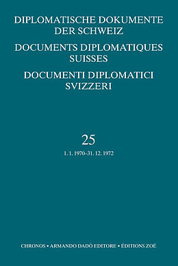 Kartonierter Einband Diplomatische Dokumente der Schweiz von 