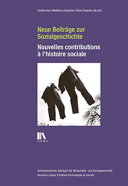 Fester Einband Neue Beiträge zur Sozialgeschichte  Nouvelles contributions à l'histoire sociale von 