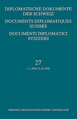 Fester Einband Diplomatische Dokumente der Schweiz / Documents diplomatiques suisse / Documenti diplomatici svizzeri von 