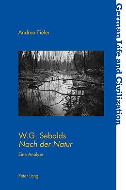Kartonierter Einband W.G. Sebalds «Nach der Natur» von Andrea Fieler