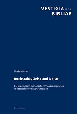 Kartonierter Einband Buchstabe, Geist und Natur von Maria Marten