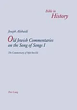 Kartonierter Einband (Kt) Old Jewish Commentaries on the Song of Songs I von