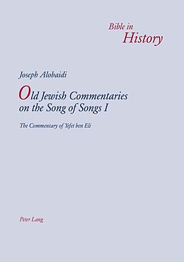 Couverture cartonnée Old Jewish Commentaries on the Song of Songs I de 