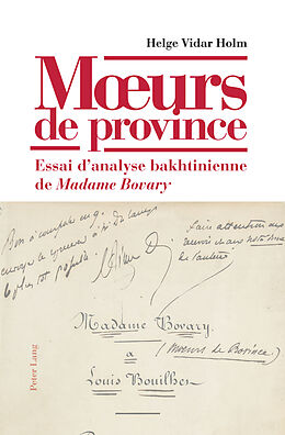 Livre Relié M urs de province de Helge Vidar Holm