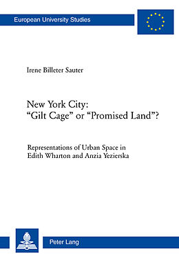 Kartonierter Einband New York City: &quot;Gilt Cage&quot; or &quot;Promised Land&quot;? von Irene Billeter Sauter