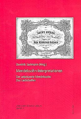 Kartonierter Einband Mendelssohn-Interpretationen von 