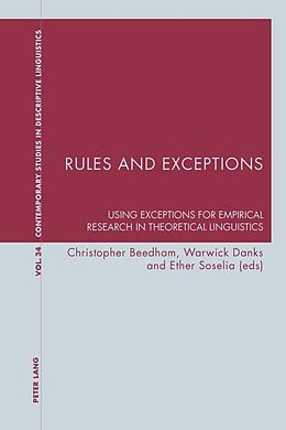 Kartonierter Einband Rules and Exceptions von 