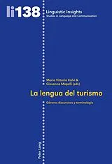 Kartonierter Einband La lengua del turismo von 